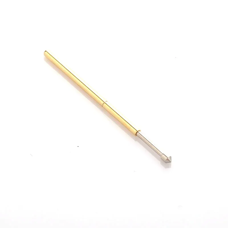コニカルスプリングテストプローブ針,直径1.8mm,長さ33.35mm, P100-E3, 100個