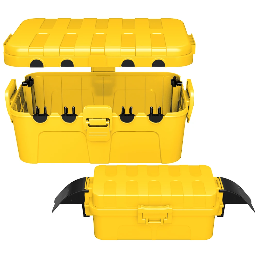 

Outdoor Electrical Box Set small 15x8.1x4.5cm With large 32x21.6x12.7cm Fits 12-14awg Cables Adapters For Holiday Decor Fountain