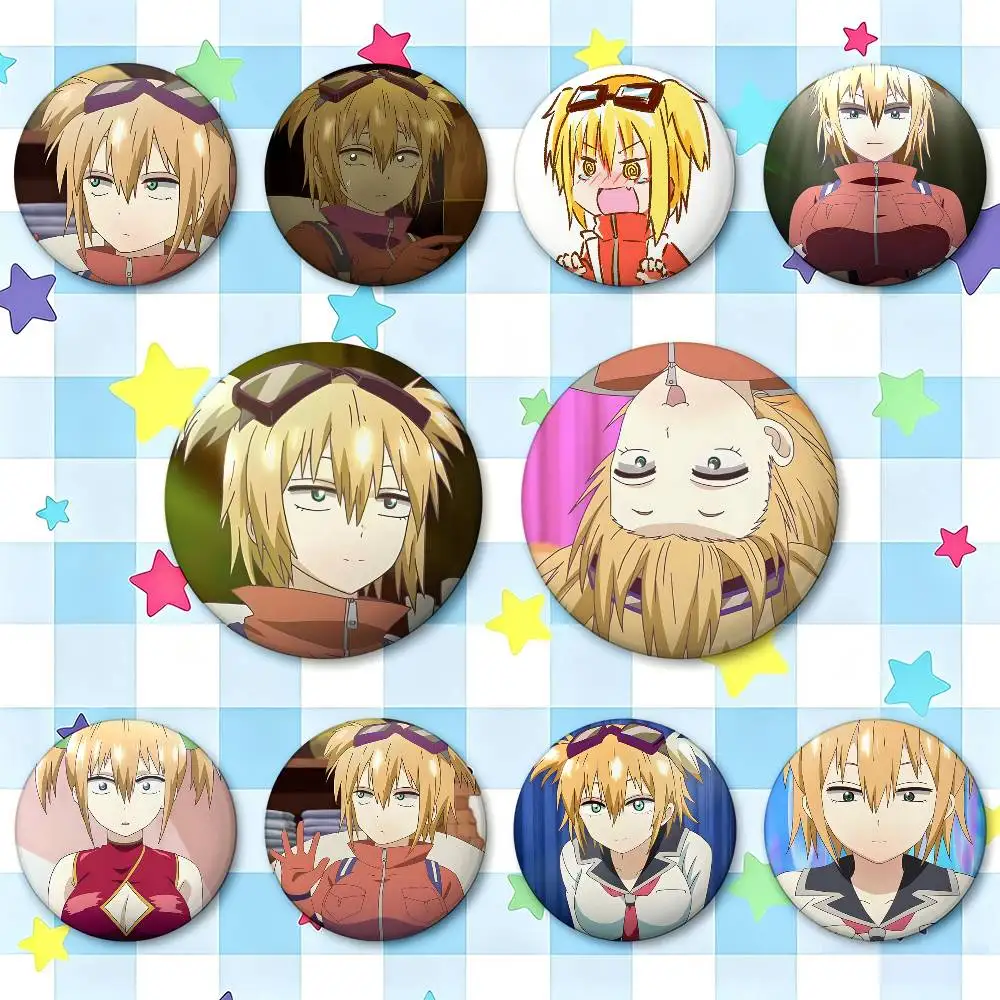 Bell Hydra Blood Lad Badges 25 32 44 58 75 Mm Round Cosplay Pin Bag Decor Fans Collect Friends Gifts Brooch Souvenir
