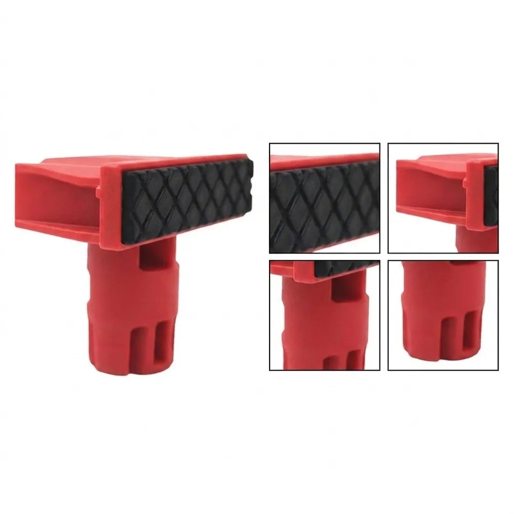For 20mm Table Holes Carpentry Baffle For Demanding Workshop Red Non Slip Woodworking Stoppers Precise Positioning