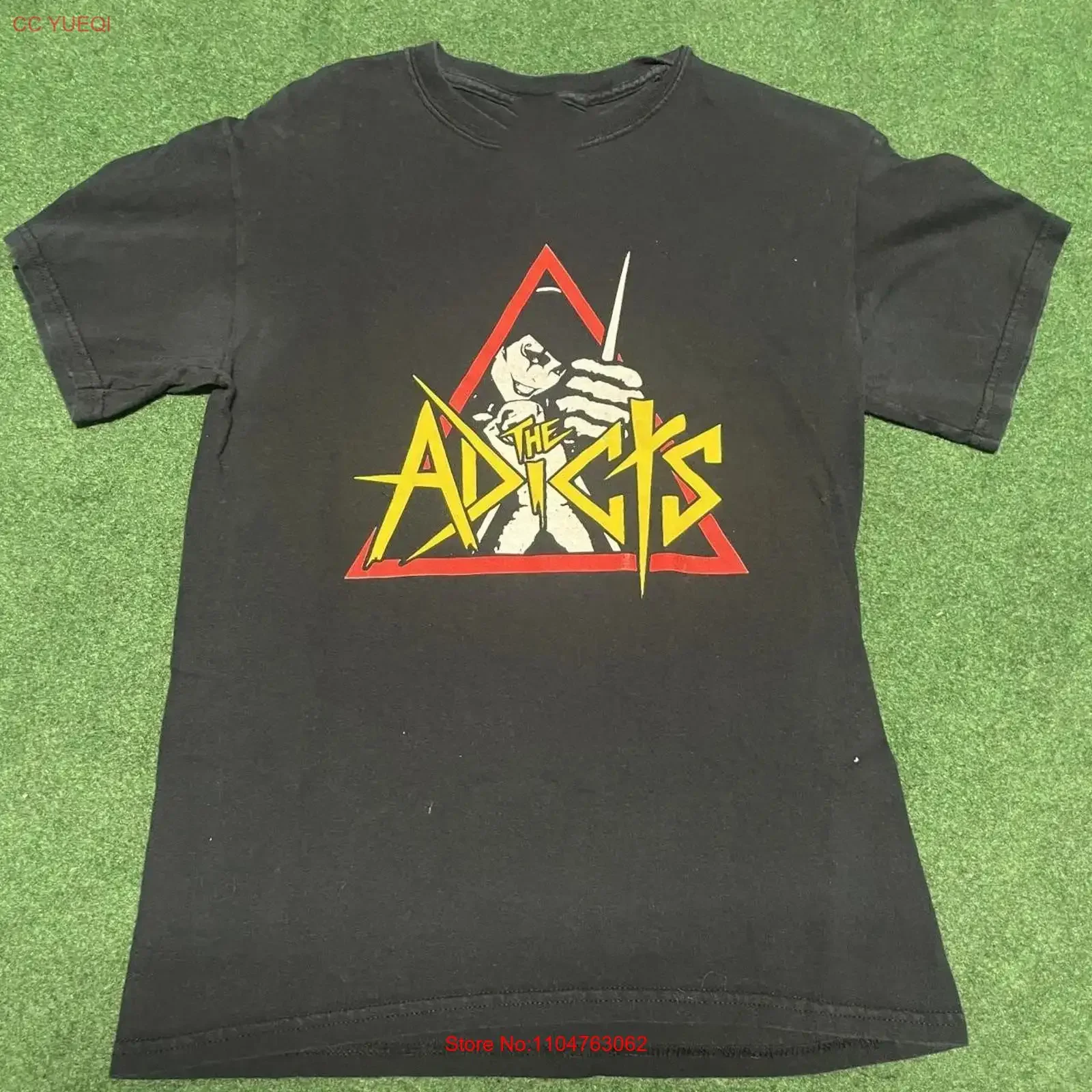 The Adicts Tour Band For Fan S to 5XL Cotton T shirt QT79 vintage Washed streetwear Unisex Casual Stretched fashion Comfortable
