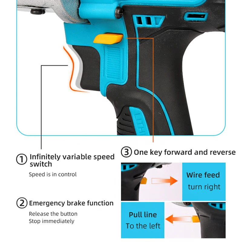Concealed Wire Threading Machine Lead Device Electrician Threader for Leader Electrician Putting Wire Stringing Pulling Wire