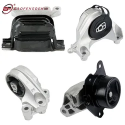 4PCS Front Rear Engine Motor Trans Mount For Chevrolet Equinox For GMC Terrain 3.0L 3.6L 2010-2017 25896944 94543716 20839835