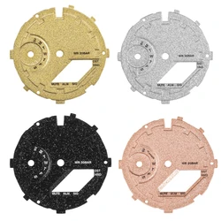 New Frost Gold Fire Pattern Dial for GA2100 GA-2100 Metal Disc Trend Personality Modification Inner Bezel Dial Watch Accessories