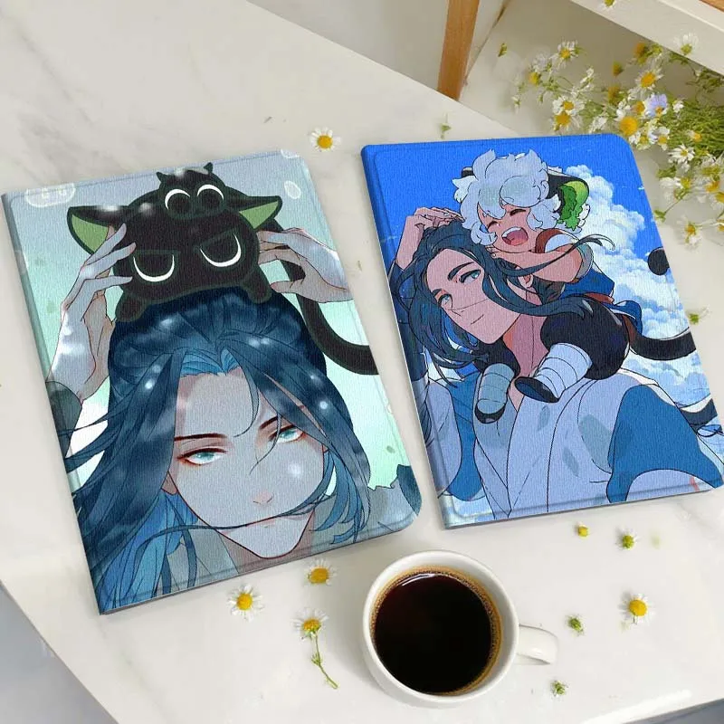 

Cute Anime The Legend of Hei Gift Tablet Case For Huawei Honor MatePad MediaPad Air 5 6 7 11 V6 V7 V8 V9 X9 X8 T10 T10s C5e T5