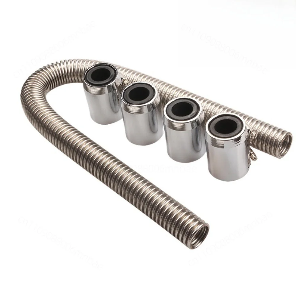 Stainless Steel Radiator Hose Engine Cooling Water Pipe for Car Auto Cooling System Silicone Replacement Tube Kit