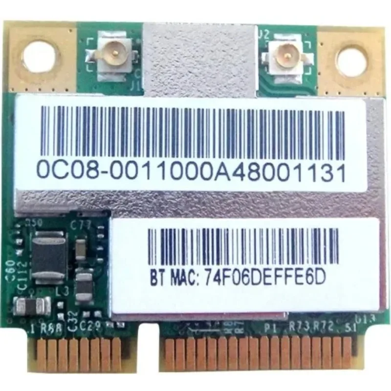 جديد لبطاقة شبكة WiFi Bluetooth3.0 لـ Broadcom BCM 943225   بي سم 943225 hmb Wireless 802.11b/g/n نصف Mini PCI-E AW-NB290H