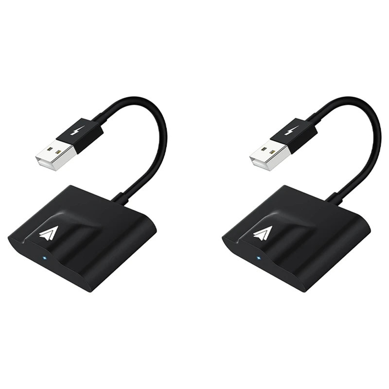 2X Android Auto Wireless Adapter For Wired Android Auto Car Plug & Play Easy Setup AA Wireless Android Auto Dongle