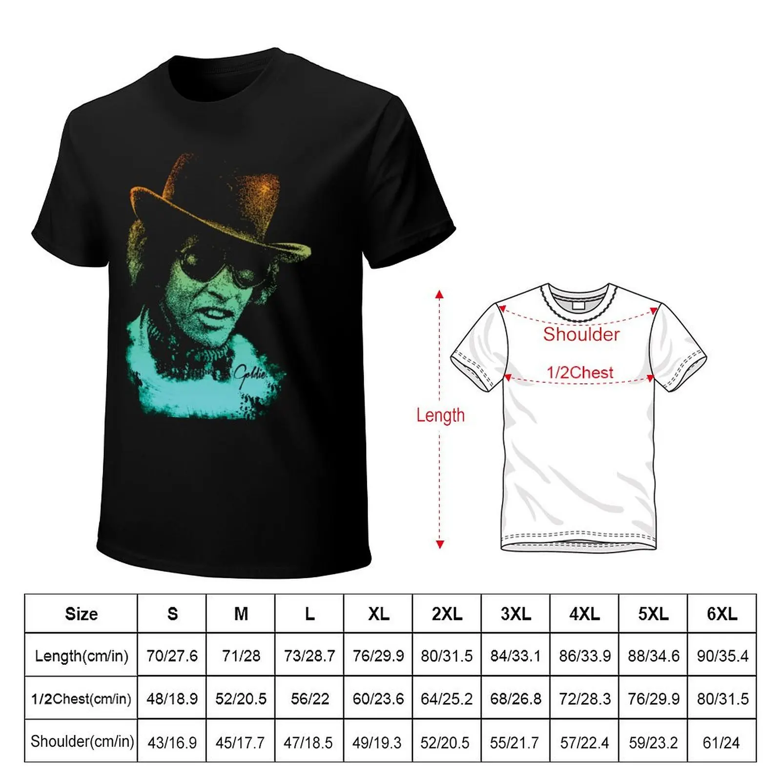 The Mack (Max Julien / Goldie) T-Shirt Retro Graphic Print T-Shirt