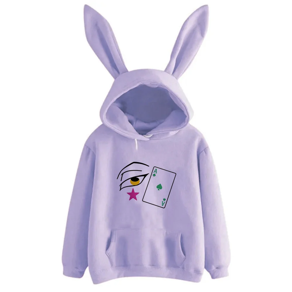 Sudaderas con capucha para mujer de la colección Hunter x Hunter, tops de moda estilo Y2K 2026, tops de manga larga, chaqueta deportiva para mujer.