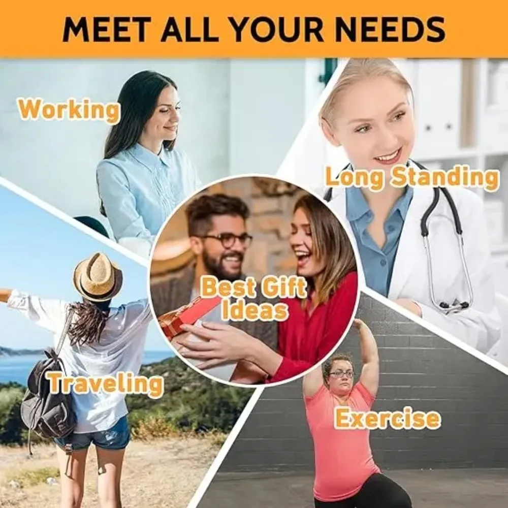 New Plus Size Compression Socks Solid Color 2XL-7XL Extra Size Fat Sock Middle Tube Socks Yoga