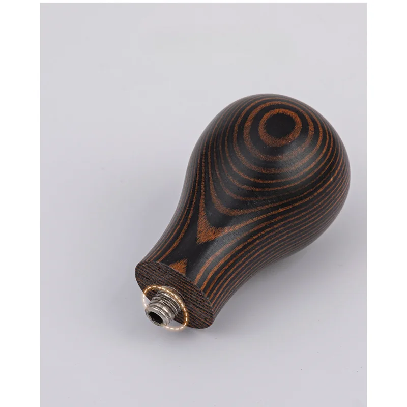 For The coffee powder press spliced coffee handle is made of solid wood technology