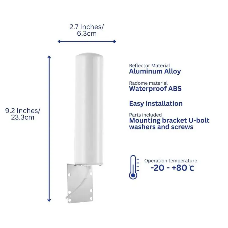 موسع واي فاي طويل المدى واي فاي مكرر خارجي إشارة موسع المدى الداعم الداعم في الهواء الطلق اتصال سريع ثابت