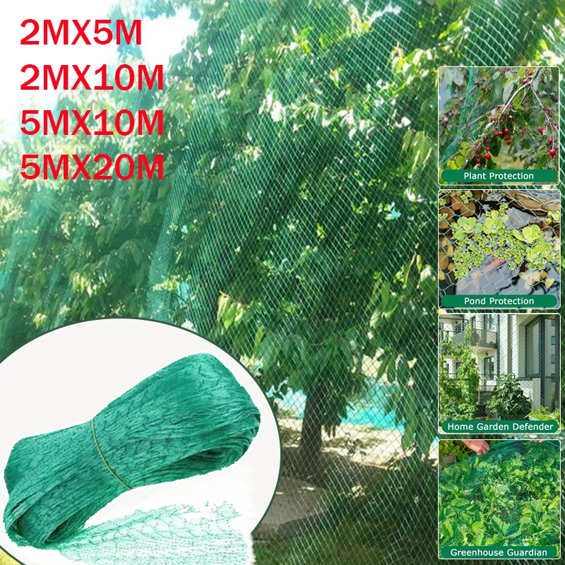 

Garden Netting,Bird Netting for Garden Protection Green Deer Netting Plants Fruit Trees Vegetables from Birds,Squirrels,Animals