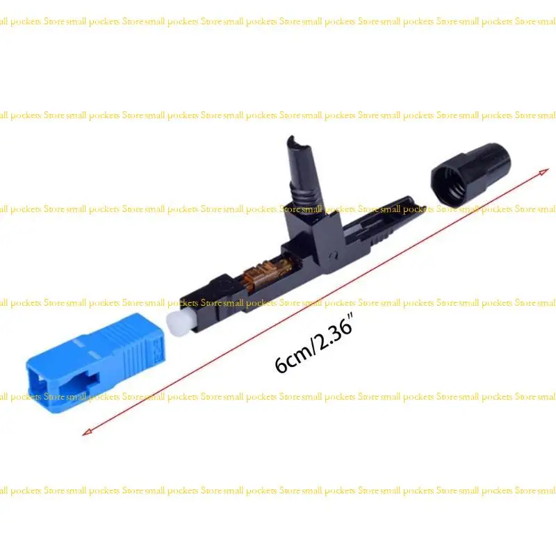 R1WD High Stability 100 Pcs ABS Material UPC Quick Connector for FTTH Long