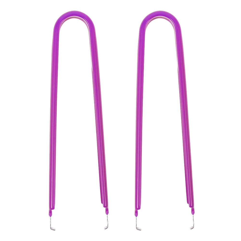 

2pcs Puller Tool Metal Automotive Fuse Tweezer For Car Truck Motorcycle Fast Extraction Durable Portable Multi-Use Vehicle Fuse