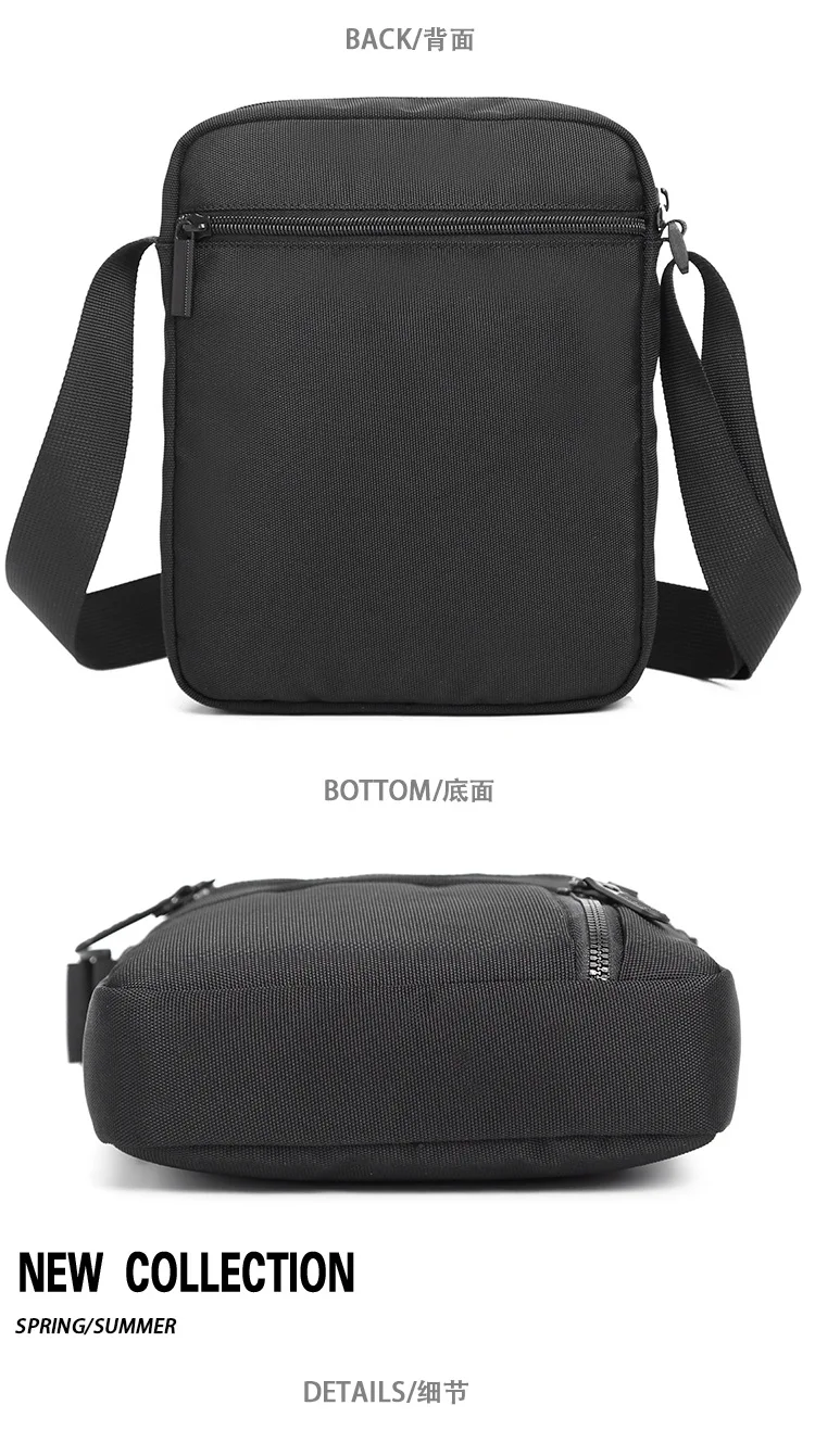 

Новая летняя новая стильная мужская сумка через плечо, водонепроницаемые оксфордские сумки на плечо, повседневные дорожные сумки-мессенджеры, сумка Bolsa masculin