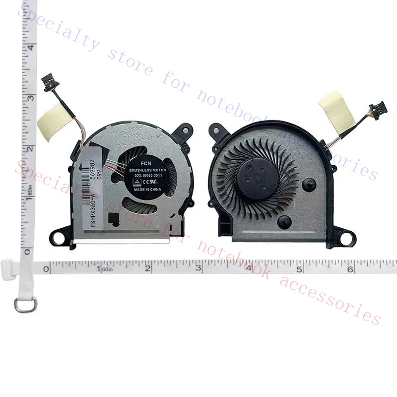 A+  Laptop CPU Cooling Fan For HP X360 13-U M3-U TPN-W118 M3-U001DX M3-U003DX