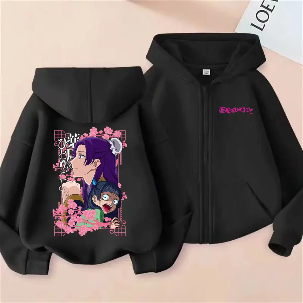

Anime The Apothecary Diaries Maomao Graphic Zipper Hoodie Men Women Casual Funny Zip Up Hoodies Men's Vintage Oversized Jacket