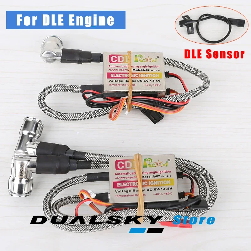 Rcexl ignition CDI for CM6 spark plug DLE gas petrol engine rc airplane Best for DLE20/DLE30/DLE40/DLE55/DLE60/DLE85/DLE120