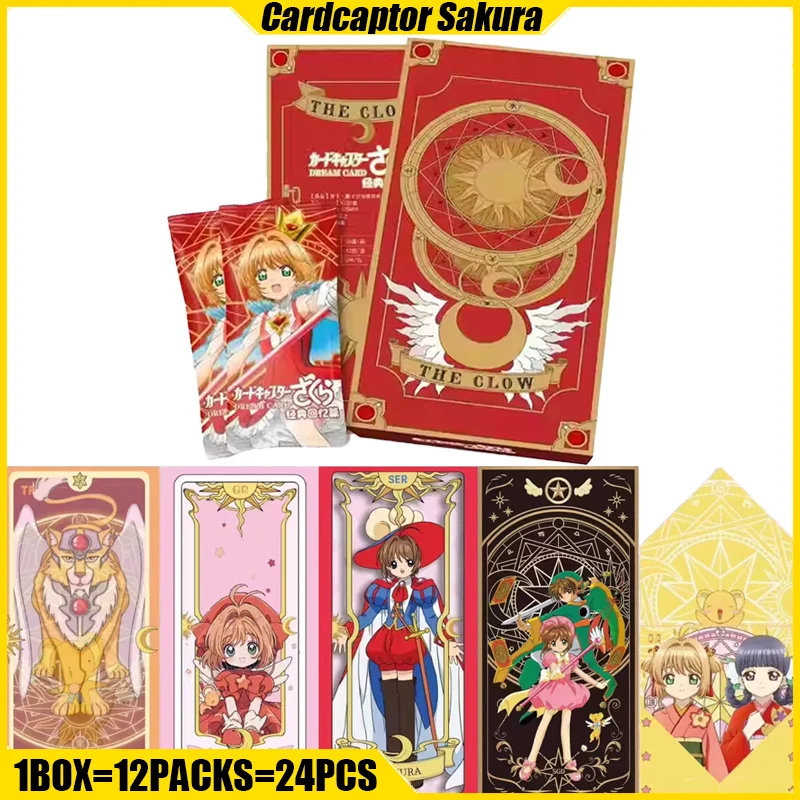 

DREAM CARD Cardcaptor Sakura карты классические воспоминания аниме коллекционные карты Mistery Box настольные игры игрушки подарки на день рождения для детей
