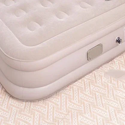 

B напольный матрас королевы для спальни, встроенный насос, самонадувающийся двойной матрас для сна, тройная индивидуальная портативная мебель