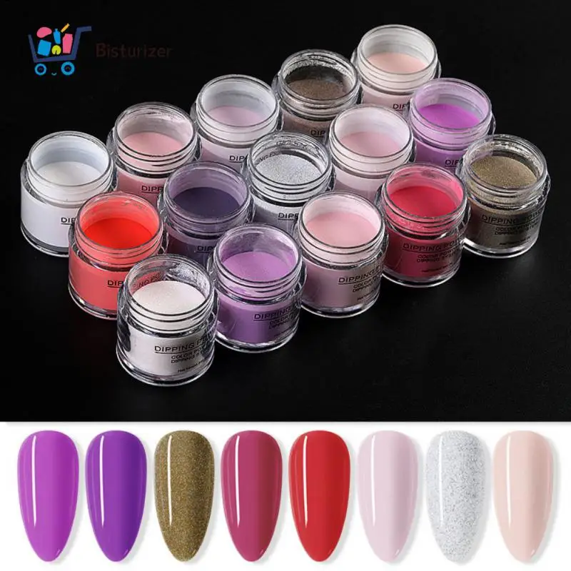 Nail Art Power 25 Colors Diy Nails Nail Polish Gel Decoration Solid Color Nail Powder Manicure Nail Glitter Powder