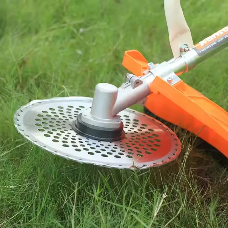 Mesin pemotong rumput yang didorong dengan tangan weeder multi-fungsi weeder mikro-tilage kebun pertanian anakan tarik tangan