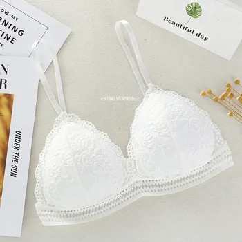 여성용 레이스 속옷, 얇은 섹션 브라, 단색 자수 할로우 튜브 탑, 블랙, 레드, 화이트, 3 가지 색상 탑, 여성 패션, 신상