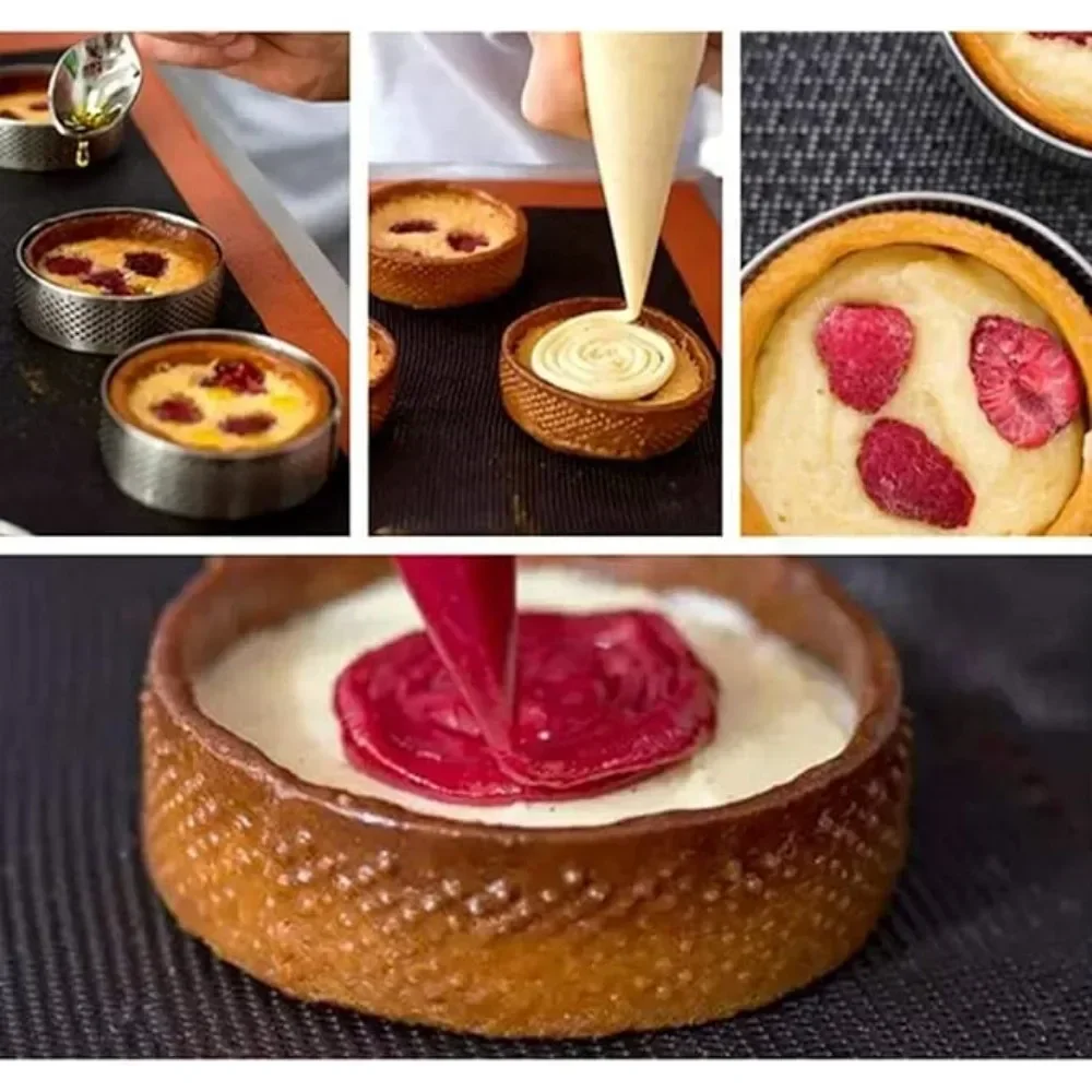 Stainless Steel Tart Rings 4
