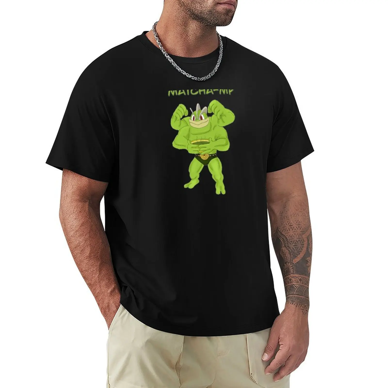 Matchamp T-Shirt Anti-Perspiration Workout Top