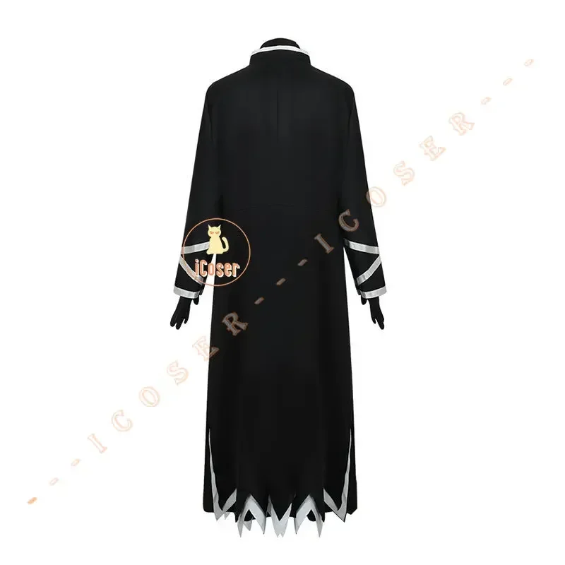 CosplayAnime Bleach Kurosaki Ichigo Costume Cosplay Parrucca da guerra nel sangue di mille anni Nero Shinigami Abbigliamento Uniforme Halloween