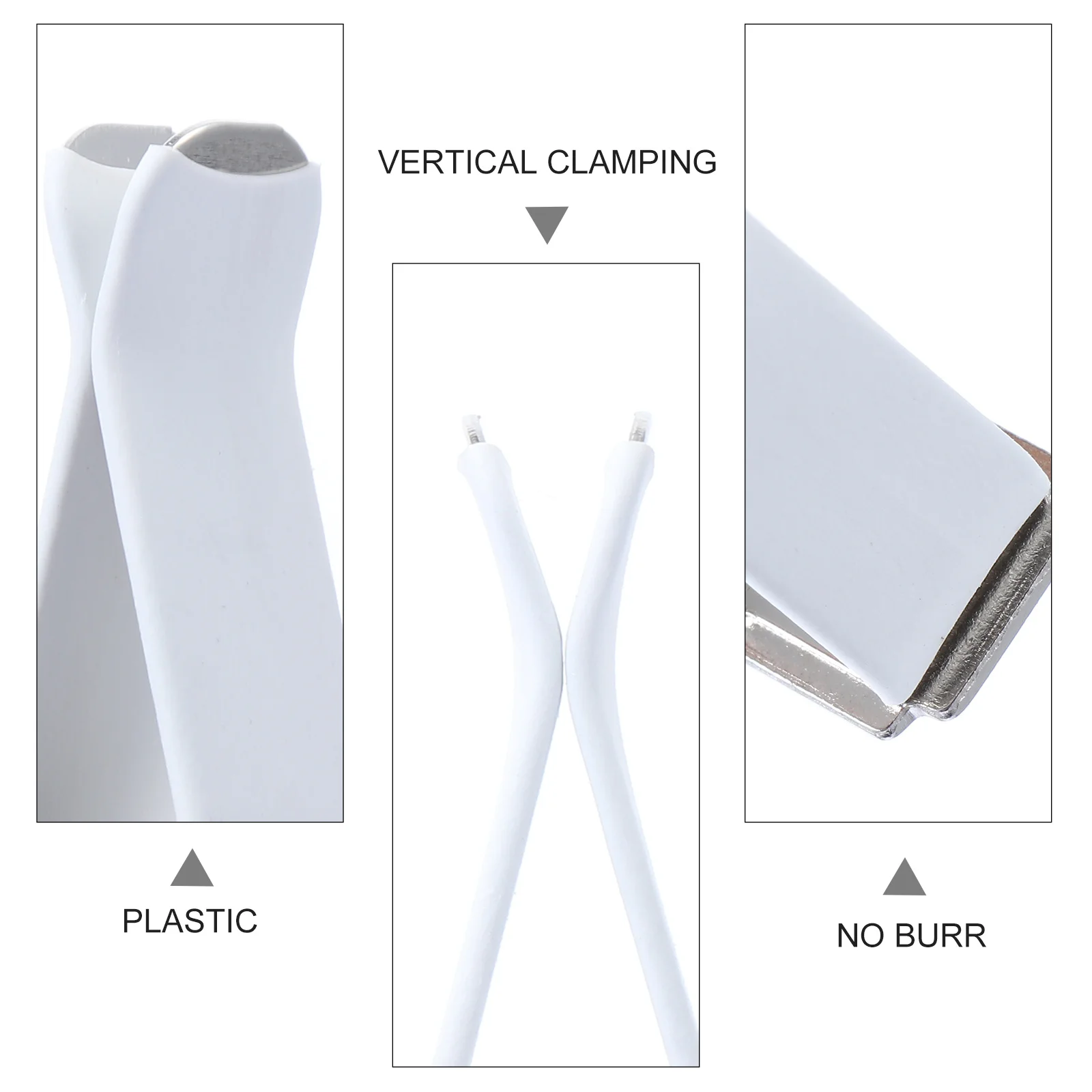 

30pcs 1 Set Square Car Air Vent Clips Holder Conditioner Clip Black White Durable Easy Install Strong