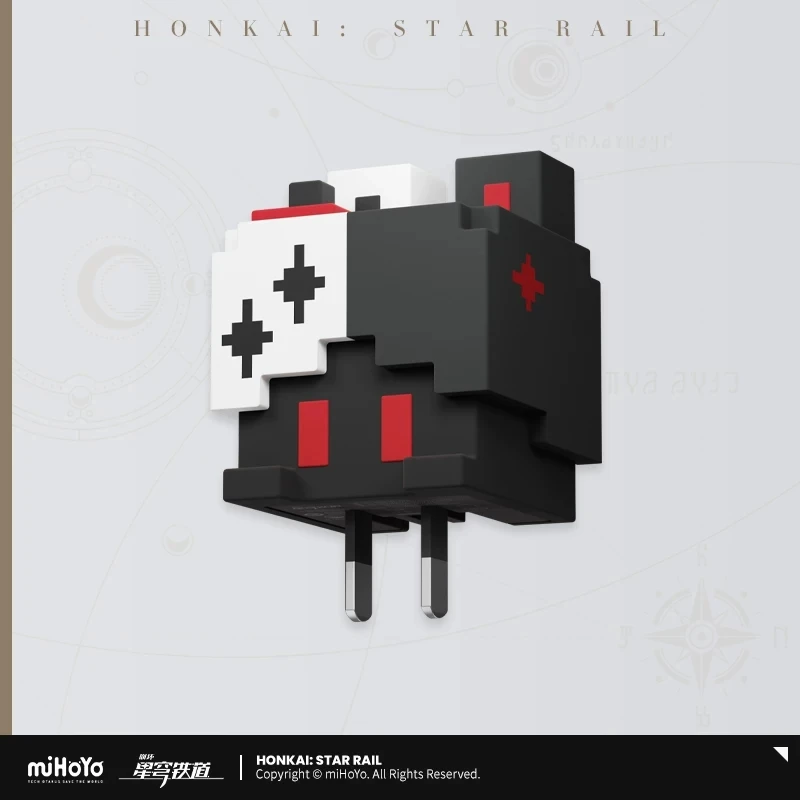 Anime Official miHoYo Honkai Star Rail Sparkle Silicone Charger Sleeve Anti-scratch Protective Cover Game Character Collectible