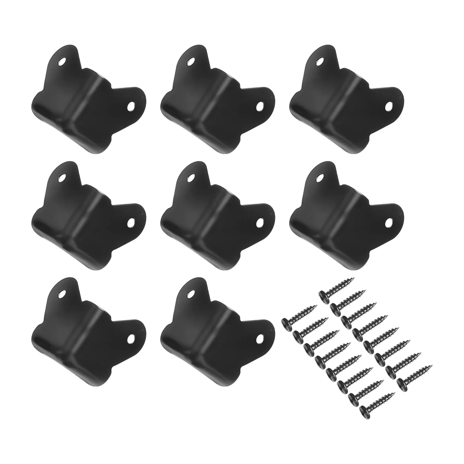 For Cabinet Guitar AMP Corner With Srew Plastic Protect Protectors Speaker 5mm AMP Guitar Black Corner For Amp