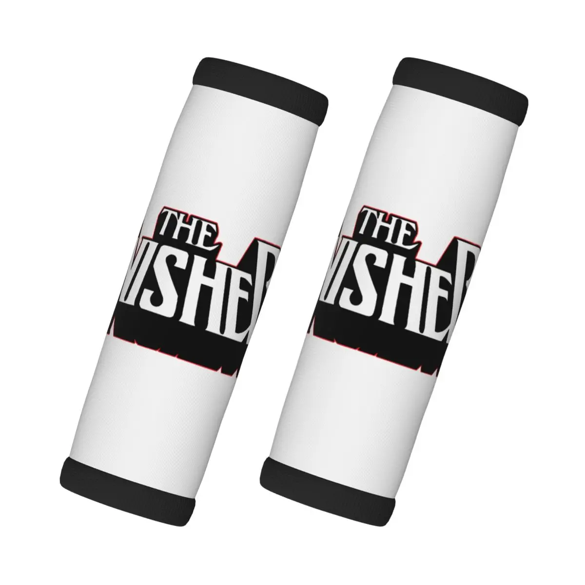 

Custom Punisher 2 Pcs Luggage Handle Wrap Soft Grip Handle Cover Superhero Handle Grip Neoprene Luggage Door Handle