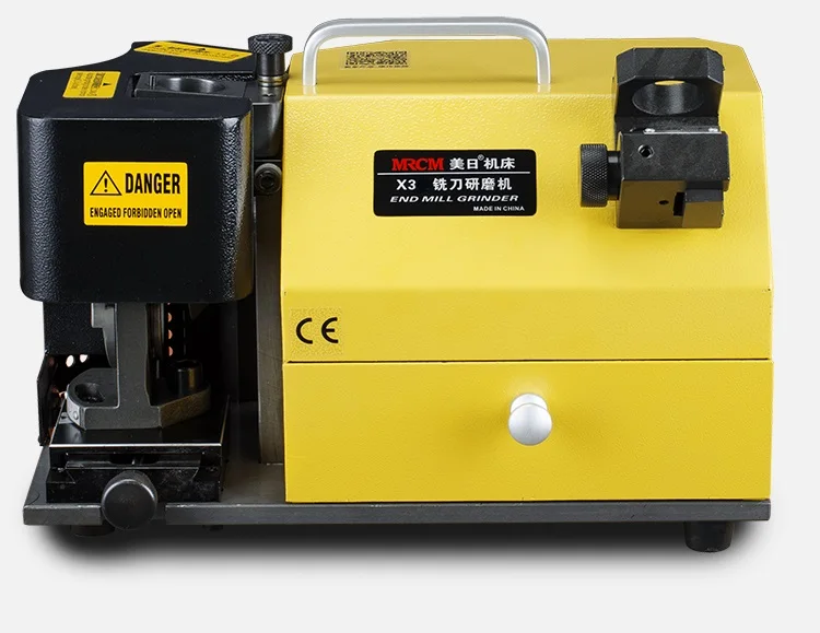Milling Cutter Grinder Automatic End Milling Cutting Machine Open Side Edge Small High Precision Metal Grinding Machine MR-X3