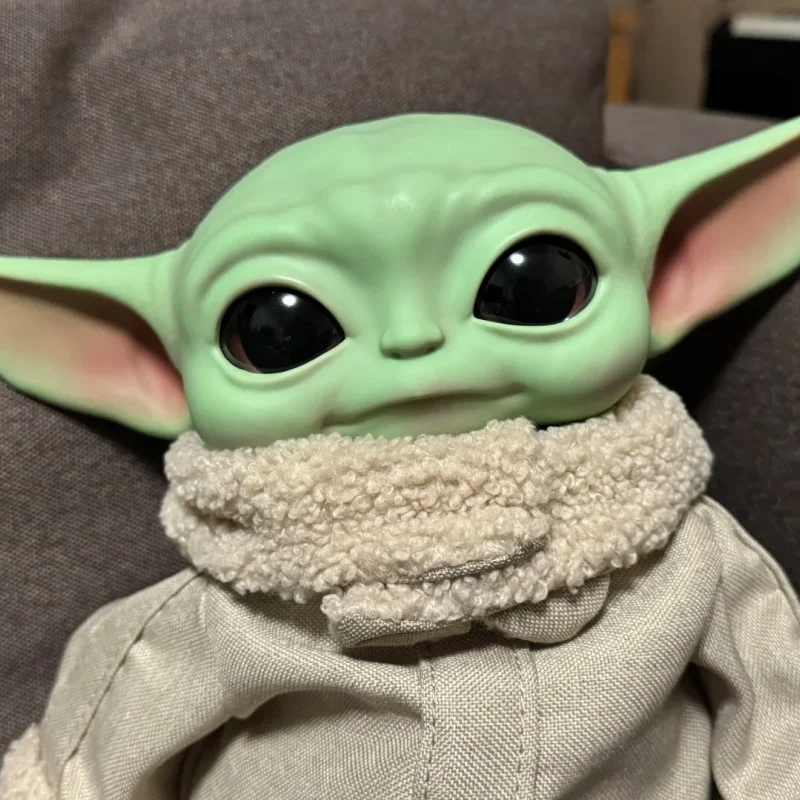 スターウォーズ-28-センチメートル-pvc-ヨーダフィギュアグローグぬいぐるみアクションフィギュアおもちゃヨーダベイビーマンダロリアンアニメ人形ギフト大人かわいいモデル