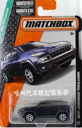 Matchbox 1:64  Jeep Cherokee Trailhawk collection of die cast alloy trolley model ornaments