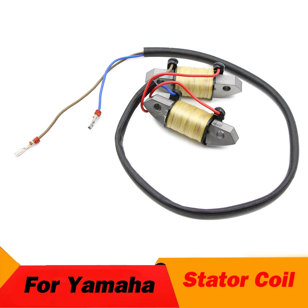 

Stator Coil Boat Charge Coil Assy For Yamaha 66T-85520-00 40hp 40X E40X 40X M W/T HS/L E40X M W/T HS/L E40X MHL