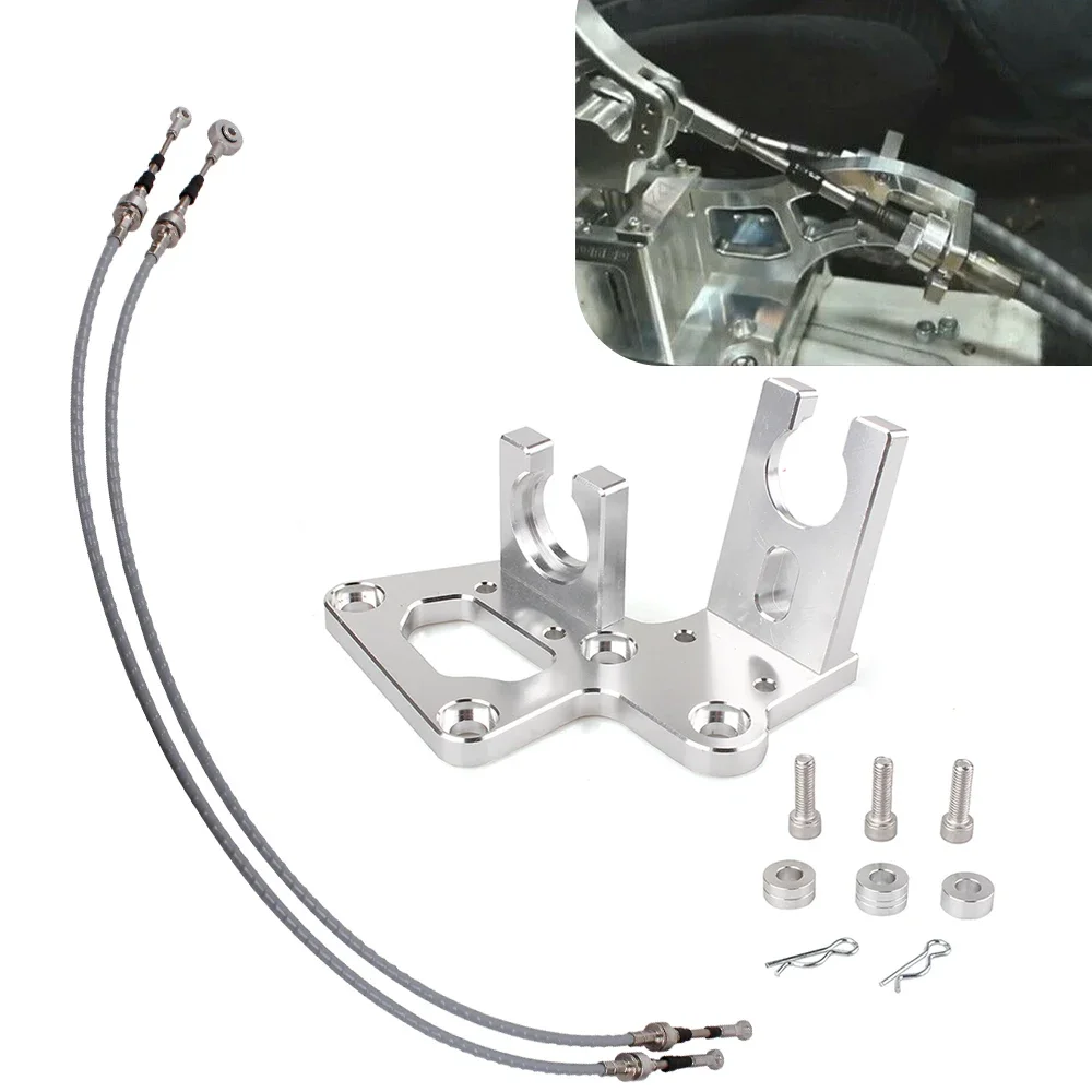 

Transmission RSX Shifter Cables And Trans Bracket Shifter For Civic Crx EG EK K-Series K24 K Swap Series