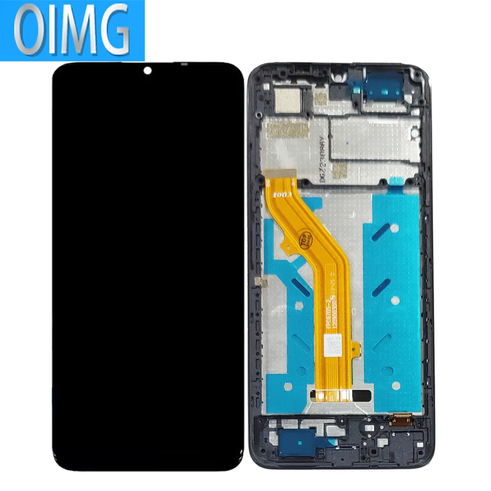 6.75" para TCL 40 SE LCD Display Con Marco Touch Screen T610K Panel Digitizer Repuestos 3