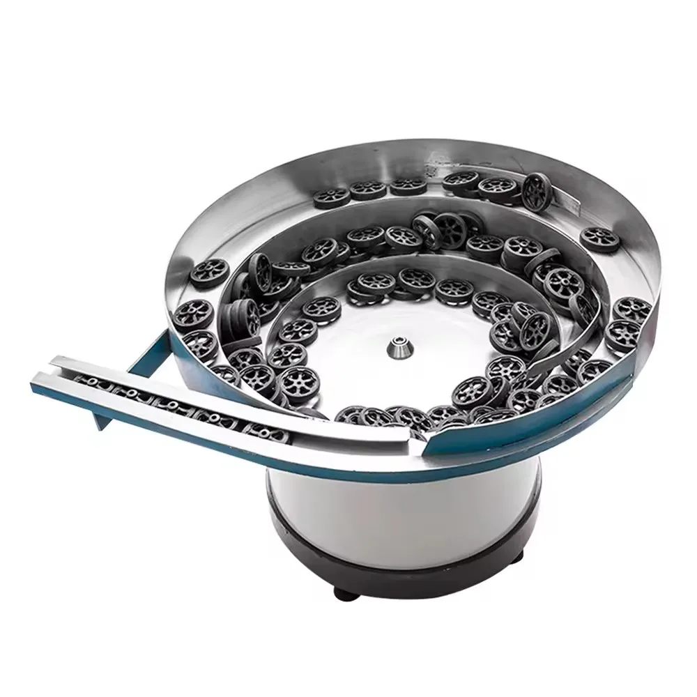 وحدة تغذية غطاء الاهتزاز الأوتوماتيكية، معدات التغذية الحلزونية الاهتزازية، وحدة تغذية الاهتزاز #6