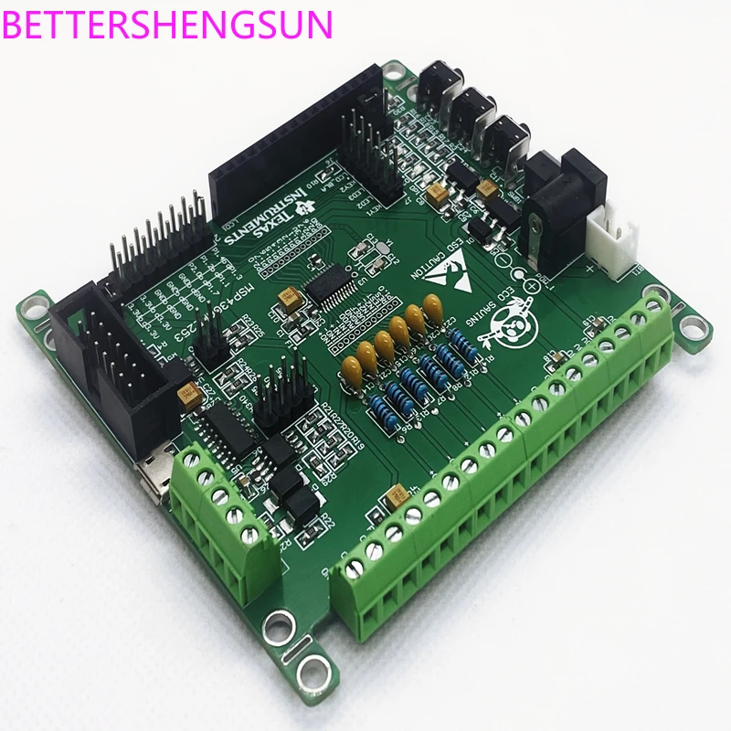 Msp430afe253 msp430afe253 development board 24-bit ADC acquisition card, analog signal