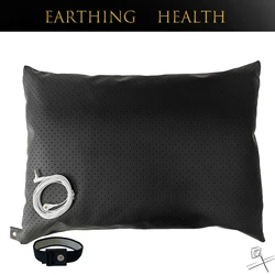 Premium Grounding Therapy Pillow Cover, Fronha de aterramento para dormir melhor, Material condutor antiestático, melhorar a saúde