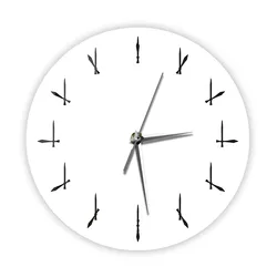 Clock Within Clocks Redundant Wall Clock Home Decor Wall Watch Minimalist Art Redundancy Silent Non Ticking Clock For Bedroom