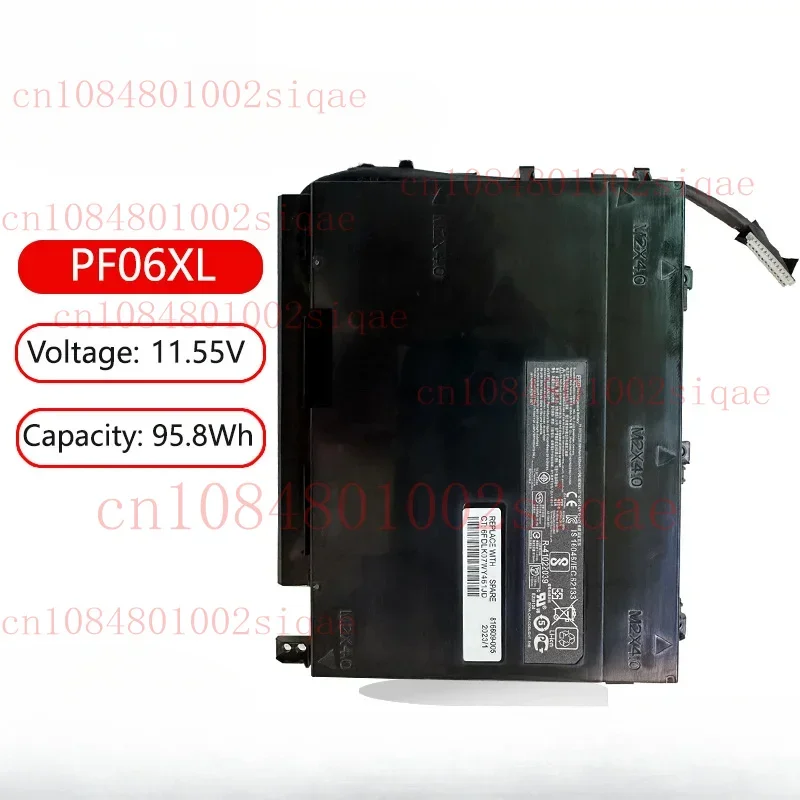

New PF06XL HSTNN-DB7M Laptop Battery For HP Omen 17-W201NE W100UR W110NG W232TX W104NO TPN-Q174 853294-850 853294-855 852801-2C1