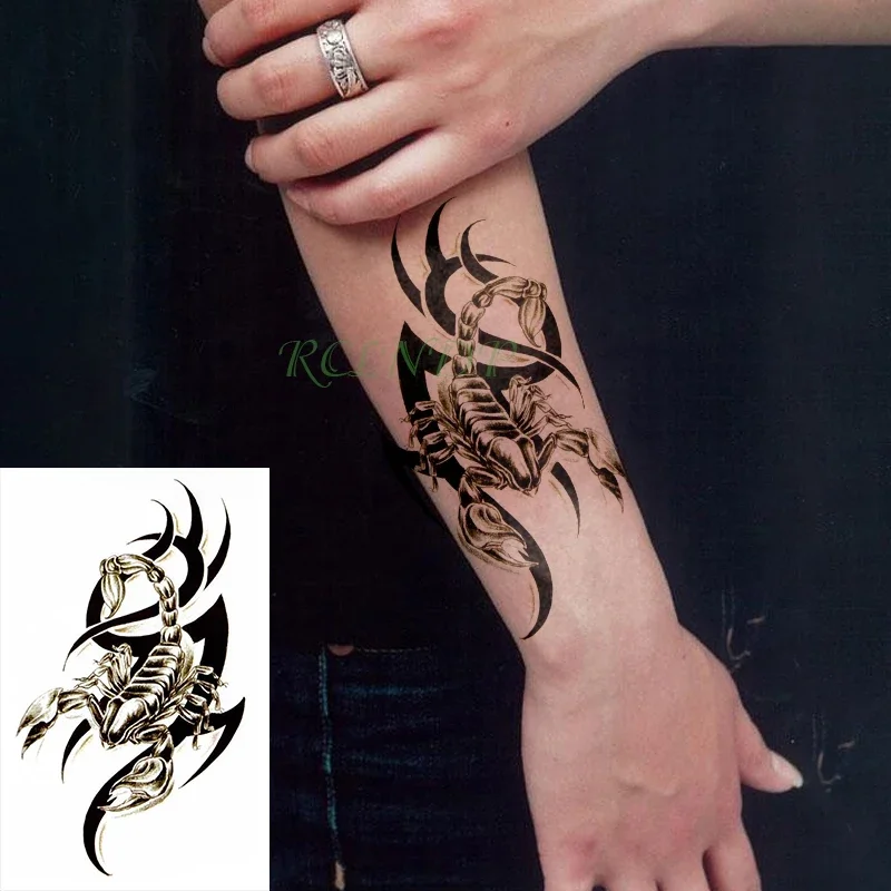 Waterproof Temporary Tattoo Sticker protector of Ancient Egypt Egyptian totem Anubis fake tatto flash tatoo for men women