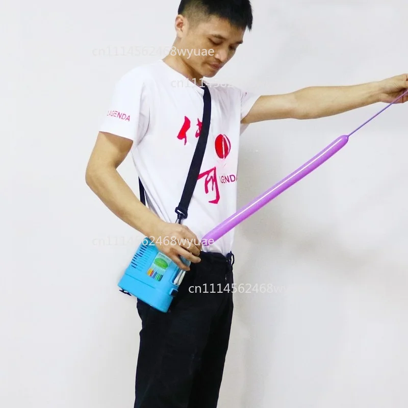Long Strip Balloon Pump Electric Inflator Magic Portable Automatic Inflator Pump Lithium Battery Fast Inflating 220V