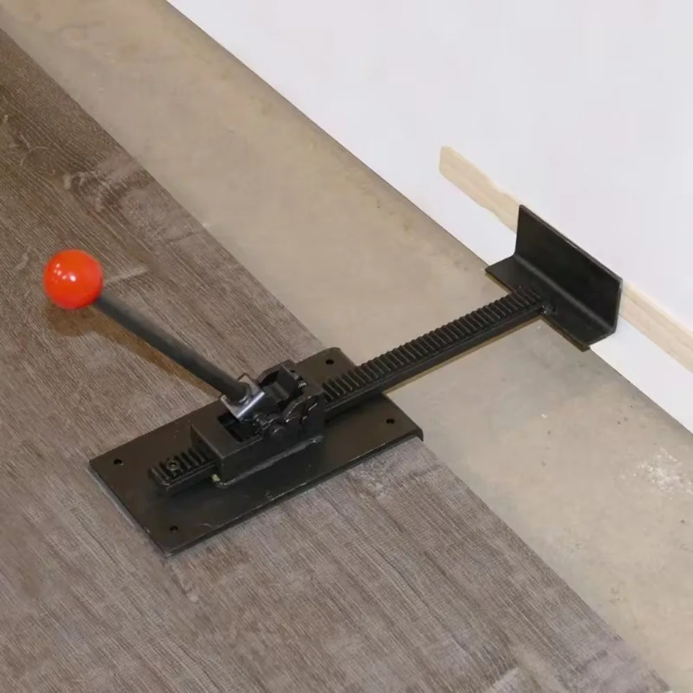 Afbeelding 5: Hardhouten vloerjack voor het leggen van laminaatvloeren, installatiegereedschap voor houten vloeren - professioneel positioneerhulpmiddel voor hardhouten vloeren